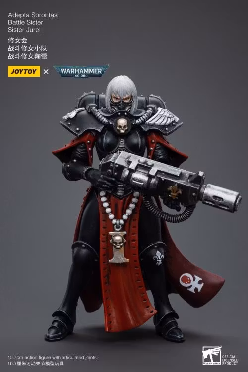 Warhammer 40k Adepta Sororitas Battle Sister Jurel 1/18 Scale Action Figure