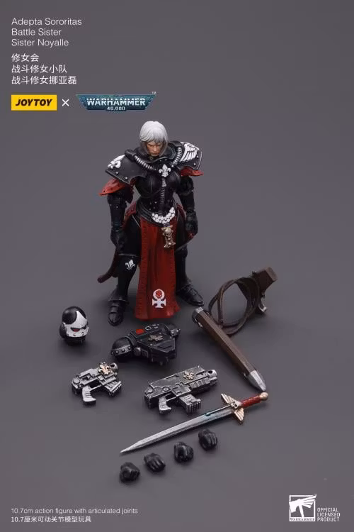 Warhammer 40k Adepta Sororitas Battle Sister Noyalle 1/18 Scale Action Figure