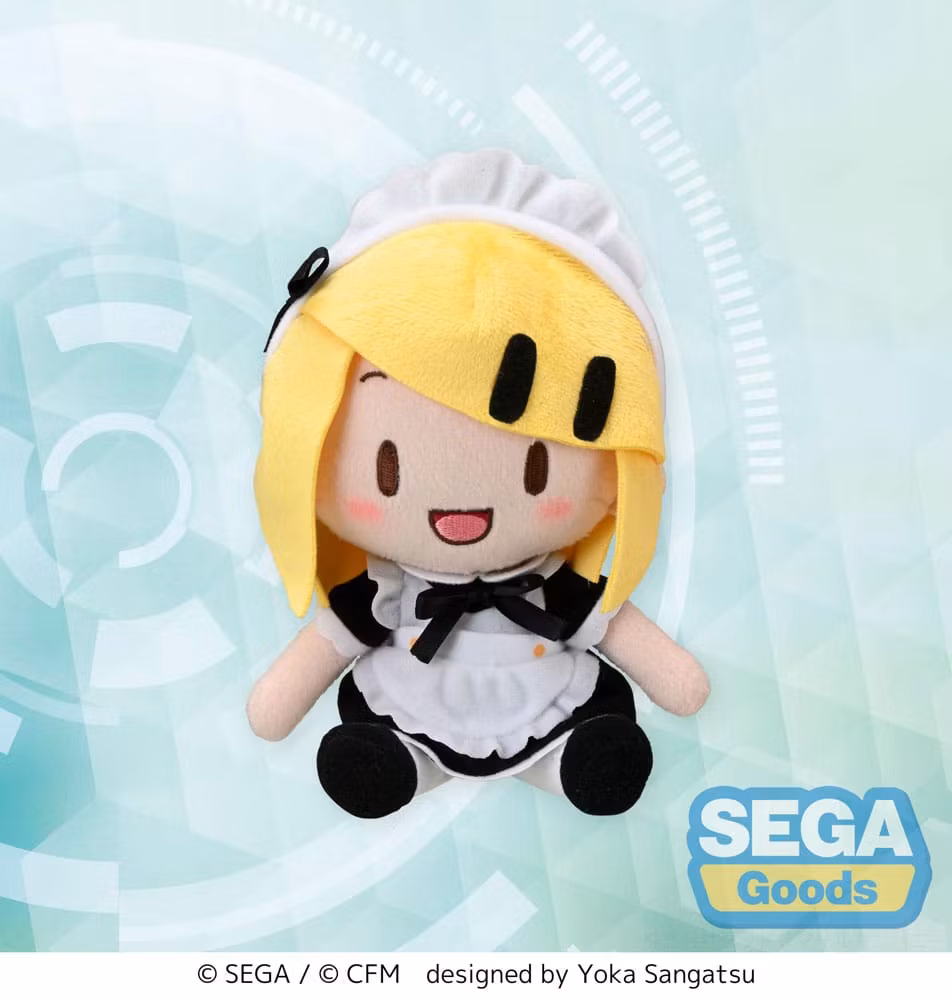 Hatsune Miku: Project DIVA Arcade Future Tone Fuwa Petit Plush Figure Kagamine Rin (Maid Ver.)