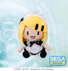 Hatsune Miku: Project DIVA Arcade Future Tone Fuwa Petit Plush Figure Kagamine Rin (Maid Ver.)