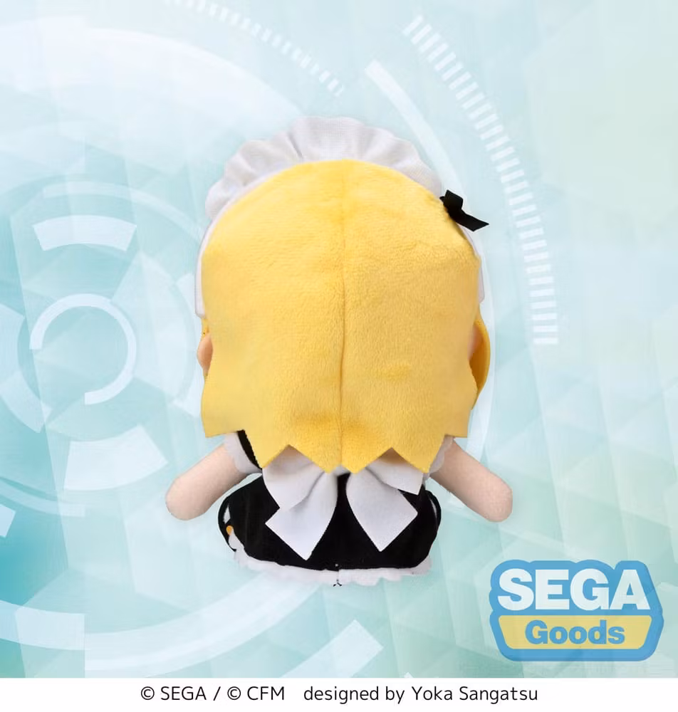 Hatsune Miku: Project DIVA Arcade Future Tone Fuwa Petit Plush Figure Kagamine Rin (Maid Ver.)