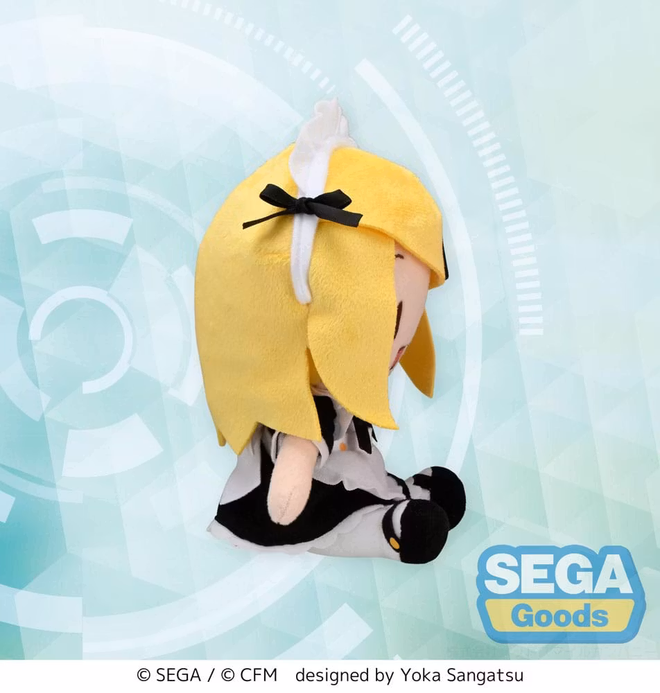 Hatsune Miku: Project DIVA Arcade Future Tone Fuwa Petit Plush Figure Kagamine Rin (Maid Ver.)