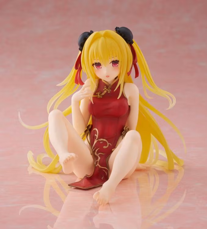 To Love-Ru Darkness Desktop Cute Golden Darkness (Chinese Dress Ver.) Figure