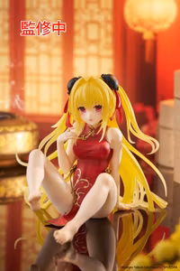 To Love-Ru Darkness Desktop Cute Golden Darkness (Chinese Dress Ver.) Figure