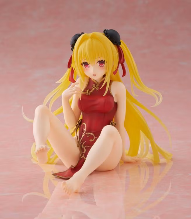 To Love-Ru Darkness Desktop Cute Golden Darkness (Chinese Dress Ver.) Figure