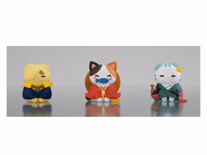 One Piece Mega Cat Project Nyan Piece Nyaan! (Happy Trio 2024 Limited Ver.) Set of 3 Figures