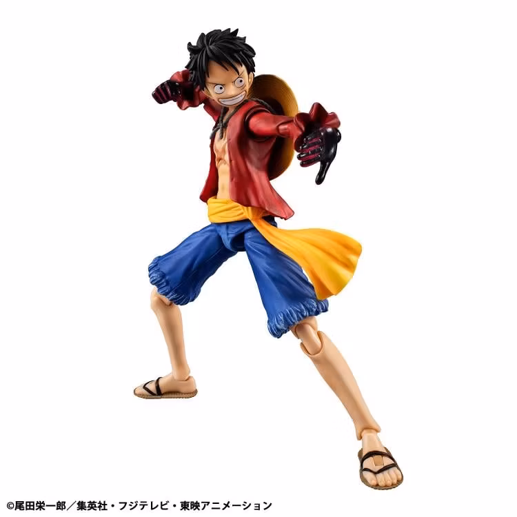 One Piece Variable Action Heroes Monkey D. Luffy (Haki Armament Ver.) Action Figure
