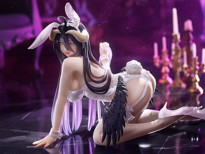 Overlord Desktop Cute Albedo (Bunny Ver.) Figure (Renewal Edition)