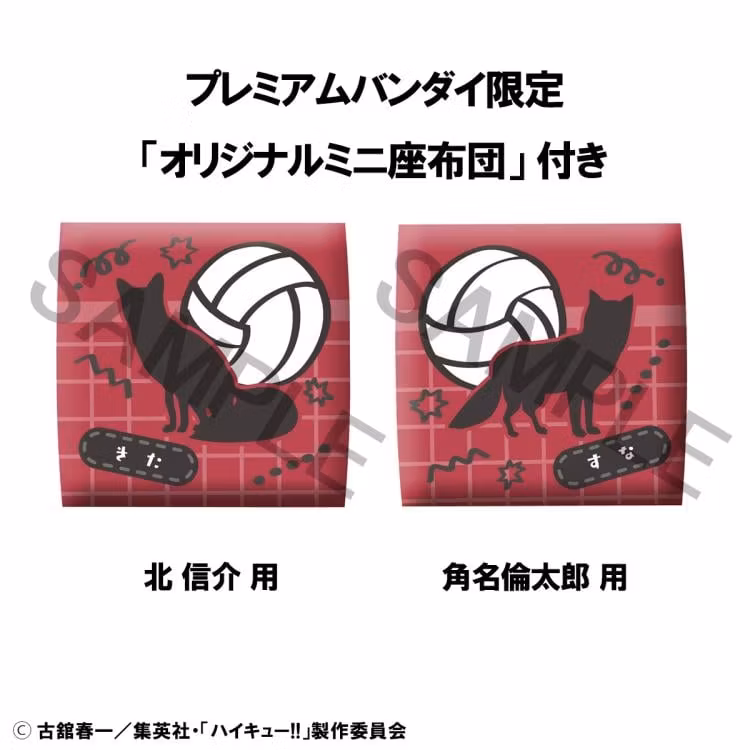 Haikyu!! Look Up Series Shinsuke Kita & Rintaro Suna (Uniform Ver.) Set with Gift