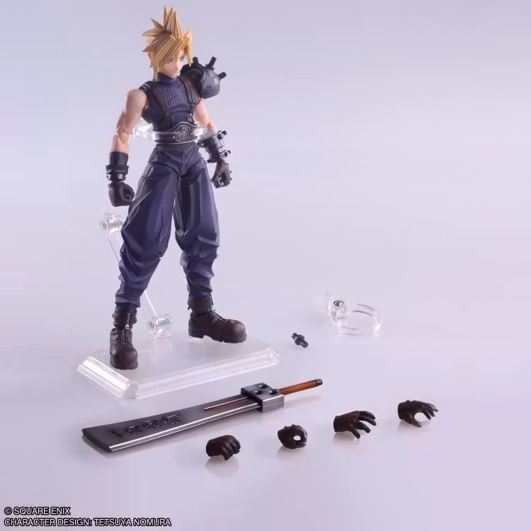 Final Fantasy VII Bring Arts Cloud Strife (Hardedge Ver.) Action Figure