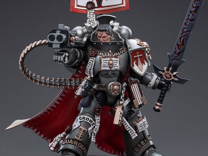 Warhammer 40K Grey Knights Castellan Crowe 1/18 Scale Action Figure