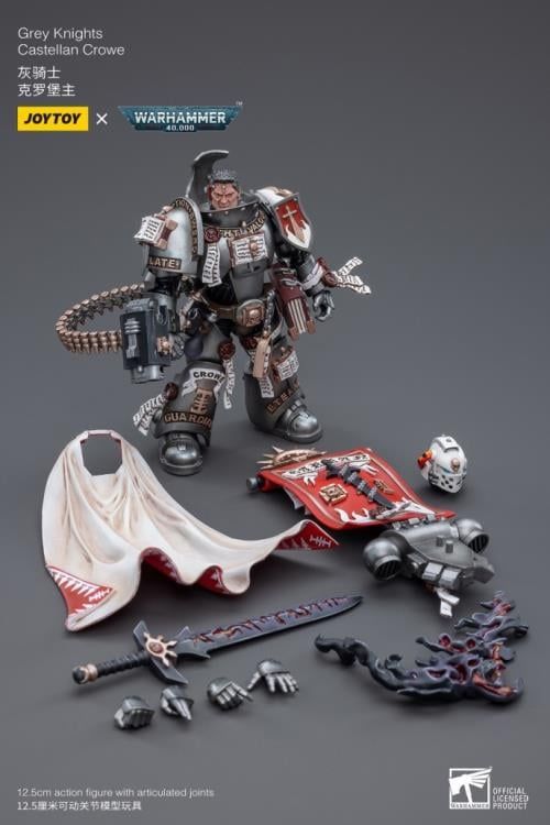 Warhammer 40K Grey Knights Castellan Crowe 1/18 Scale Action Figure