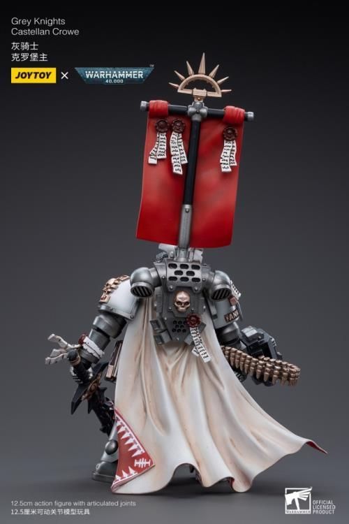 Warhammer 40K Grey Knights Castellan Crowe 1/18 Scale Action Figure