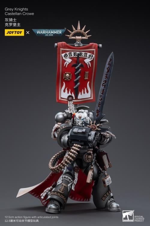 Warhammer 40K Grey Knights Castellan Crowe 1/18 Scale Action Figure