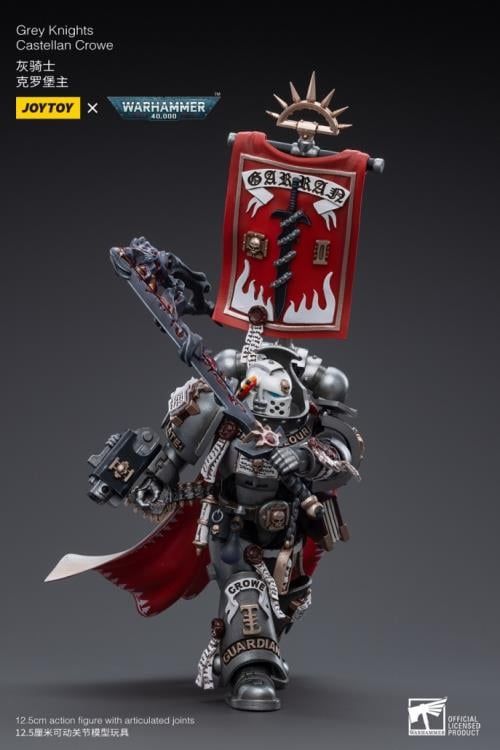 Warhammer 40K Grey Knights Castellan Crowe 1/18 Scale Action Figure