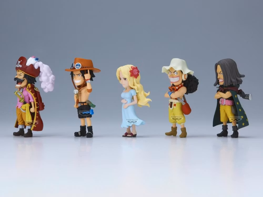One Piece World Collectable Figure Parent Child Bloodline 2 Set of 5 Figures