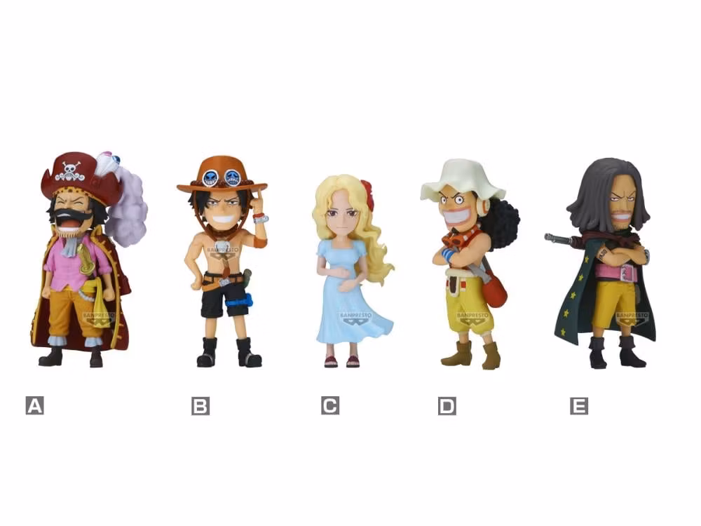 One Piece World Collectable Figure Parent Child Bloodline 2 Set of 5 Figures