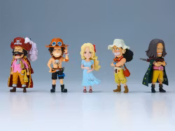 One Piece World Collectable Figure Parent Child Bloodline 2 Set of 5 Figures