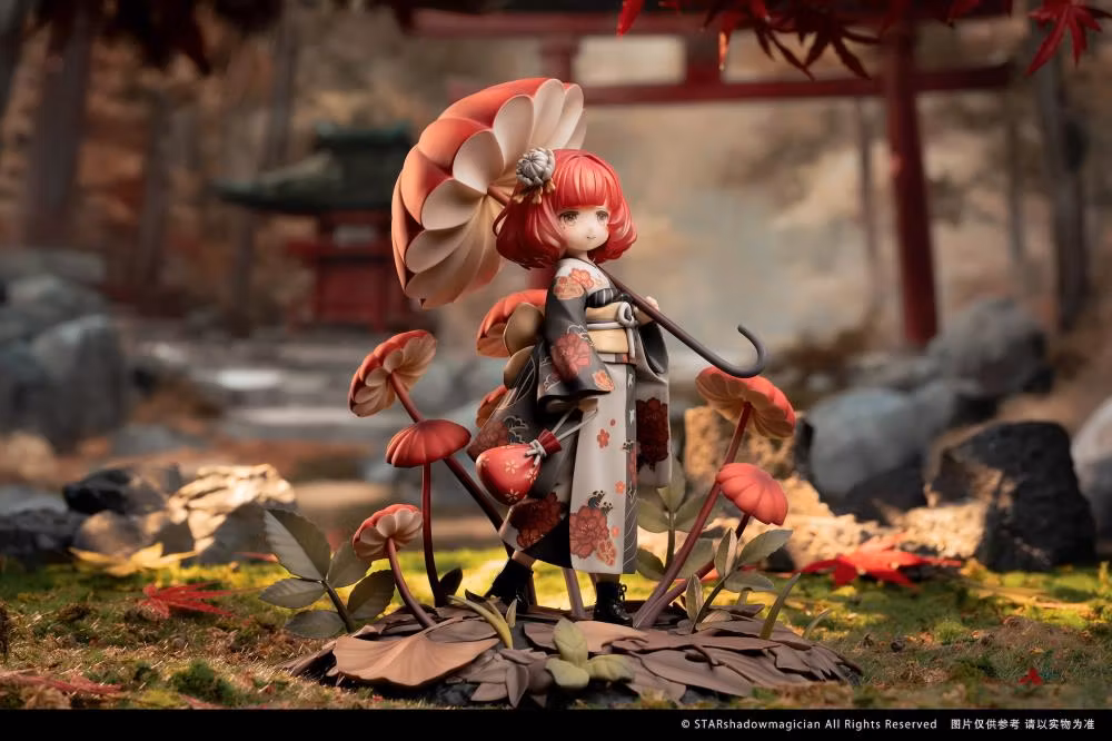 The Mushroom Girls Series No.06 Marasmius haematocephalus 1/1 Scale Figure