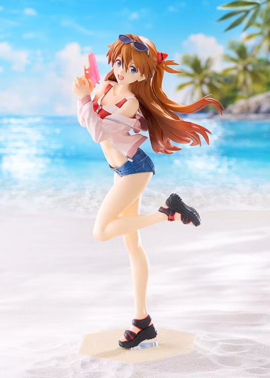 Rebuild of Evangelion Pop Up Parade L Beach Queens Asuka Shikinami Langley