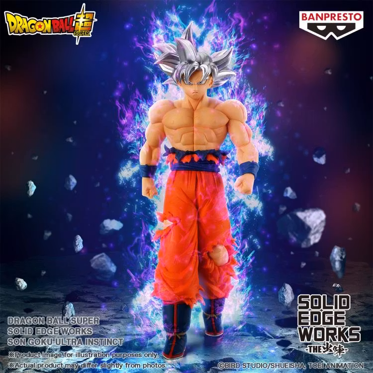 Dragon Ball Super Solid Edge Works Goku (Ultra Instinct)