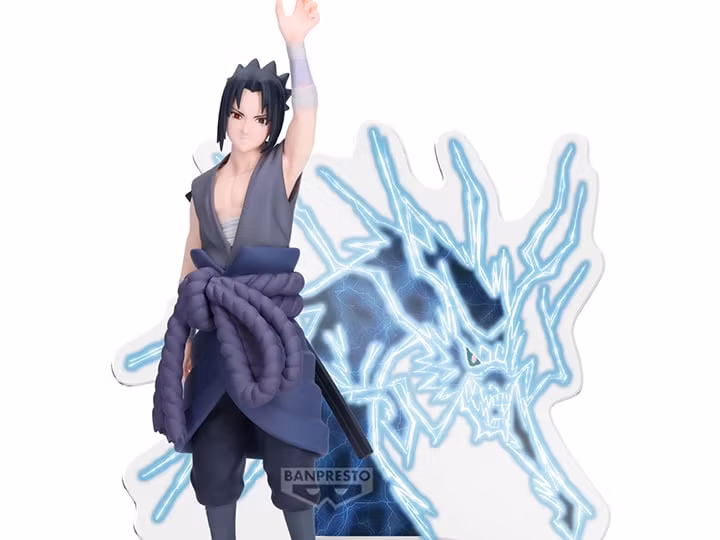 Naruto: Shippuden Panel Spectacle Sasuke Uchiha (Lightning from Heaven)