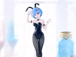 Re:Zero BiCute Bunnies Rem (Bicolor) Figure