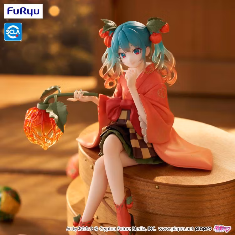 Vocaloid Hatsune Miku (Flower Fairy Winter Cherry) Noodle Stopper Figure