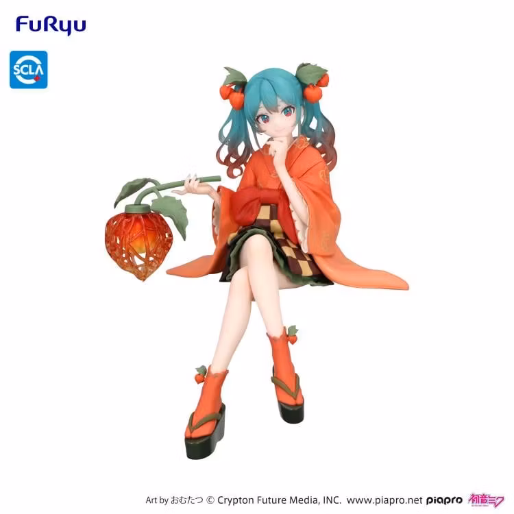 Vocaloid Hatsune Miku (Flower Fairy Winter Cherry) Noodle Stopper Figure