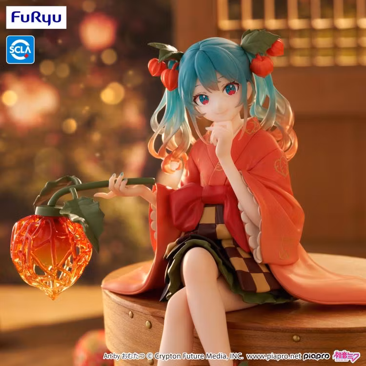 Vocaloid Hatsune Miku (Flower Fairy Winter Cherry) Noodle Stopper Figure