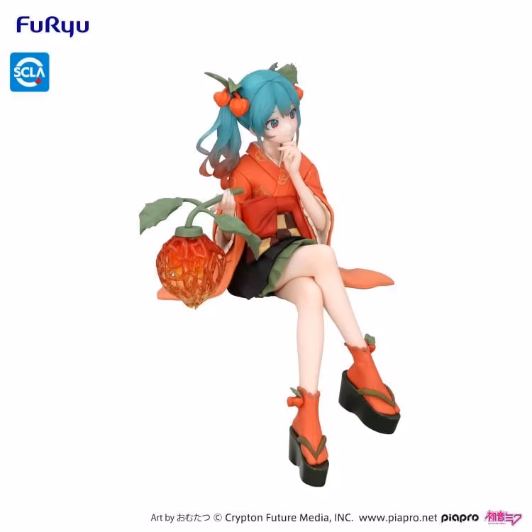 Vocaloid Hatsune Miku (Flower Fairy Winter Cherry) Noodle Stopper Figure