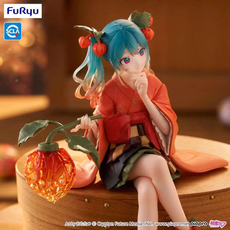 Vocaloid Hatsune Miku (Flower Fairy Winter Cherry) Noodle Stopper Figure
