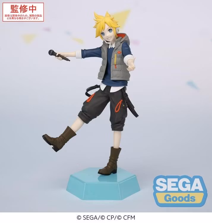 Project Sekai: Colorful Stage! Desktop x Decorate Collections Street SEKAI Kagamine Len Figure