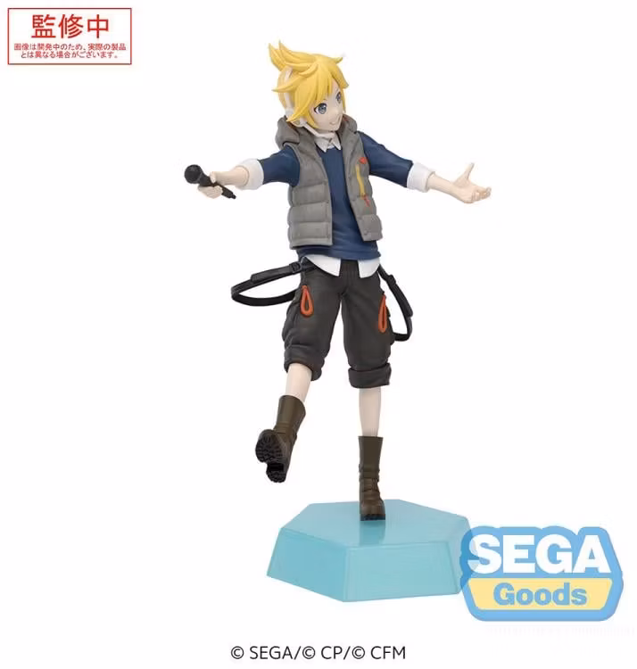 Project Sekai: Colorful Stage! Desktop x Decorate Collections Street SEKAI Kagamine Len Figure