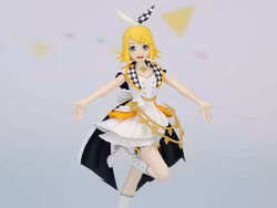 Project Sekai: Colorful Stage! Desktop x Decorate Collections Stage SEKAI Kagamine Rin Figure
