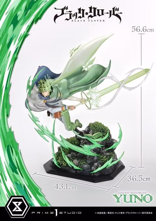 Black Clover Concept Masterline Yuno (EX Ver.) 1/6 Scale Statue (With Bonus)