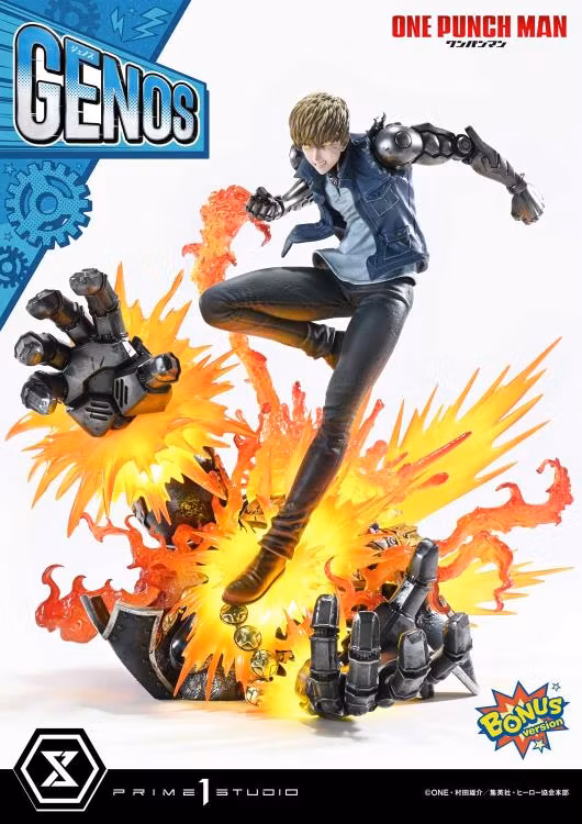 One-Punch Man Concept Masterline Genos (Bonus Ver.) 1/6 Scale Statue