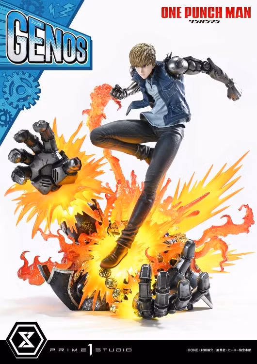 One-Punch Man Concept Masterline Genos (Bonus Ver.) 1/6 Scale Statue