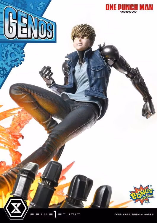 One-Punch Man Concept Masterline Genos (Bonus Ver.) 1/6 Scale Statue