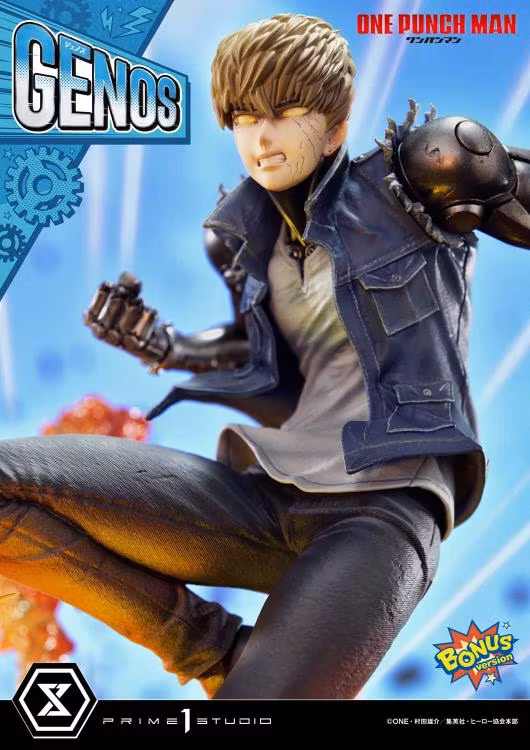 One-Punch Man Concept Masterline Genos (Bonus Ver.) 1/6 Scale Statue