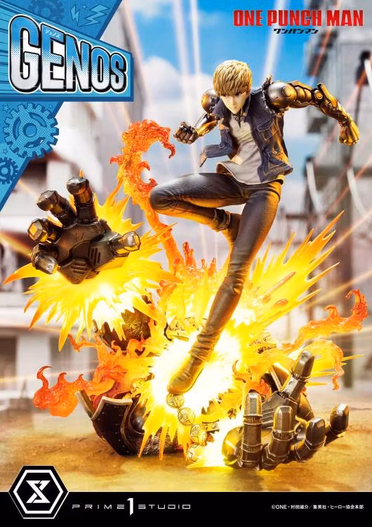 One-Punch Man Concept Masterline Genos (Bonus Ver.) 1/6 Scale Statue
