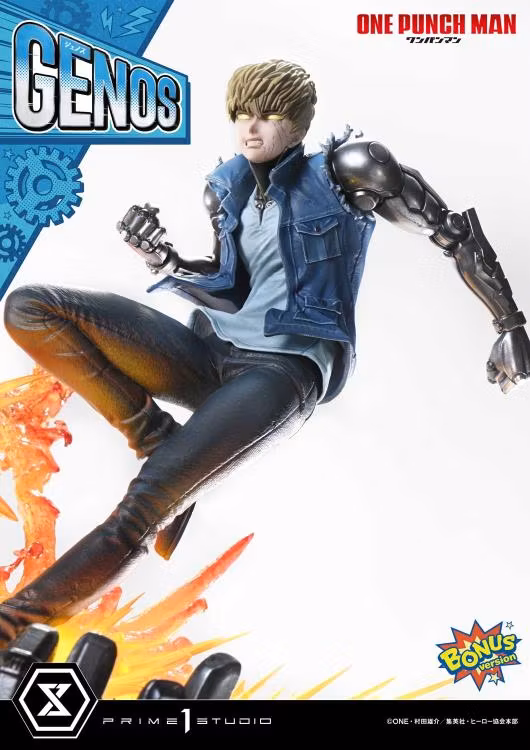 One-Punch Man Concept Masterline Genos (Bonus Ver.) 1/6 Scale Statue