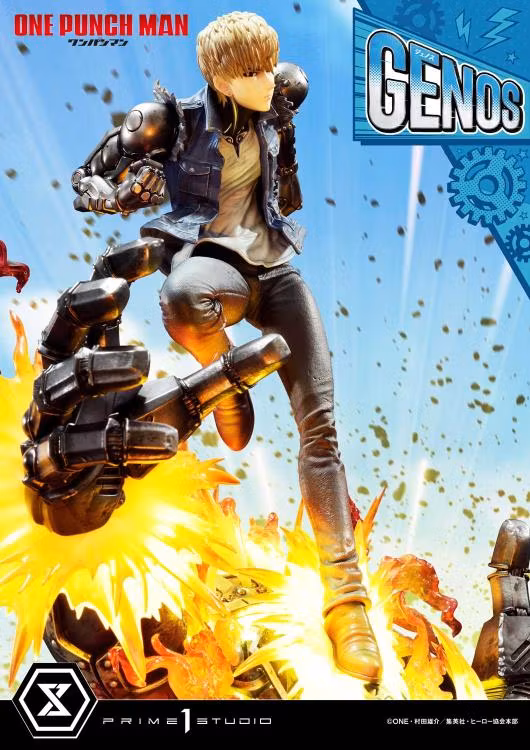 One-Punch Man Concept Masterline Genos (Bonus Ver.) 1/6 Scale Statue