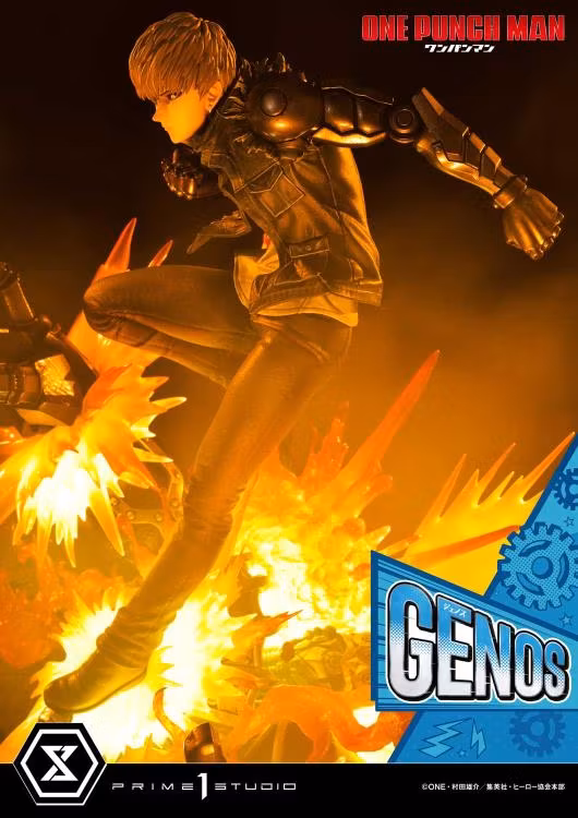 One-Punch Man Concept Masterline Genos (Bonus Ver.) 1/6 Scale Statue