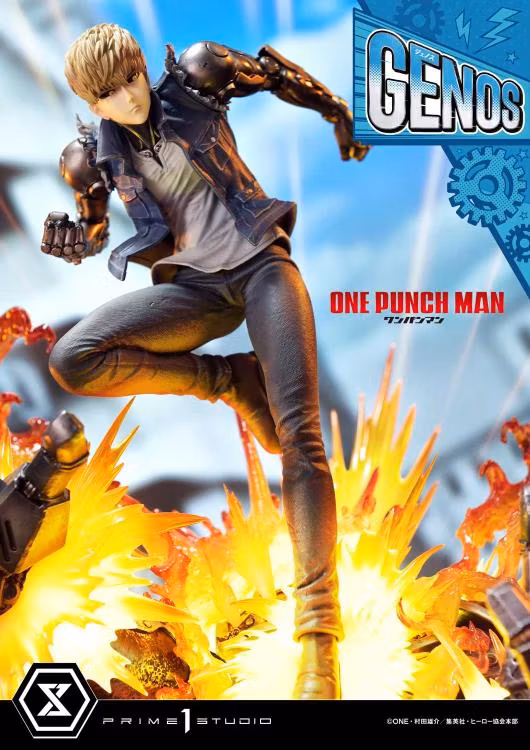One-Punch Man Concept Masterline Genos (Bonus Ver.) 1/6 Scale Statue