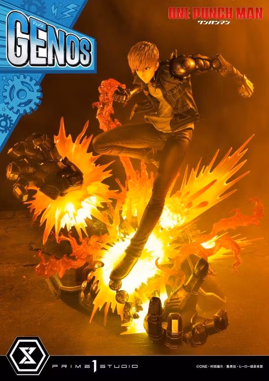 One-Punch Man Concept Masterline Genos (Bonus Ver.) 1/6 Scale Statue