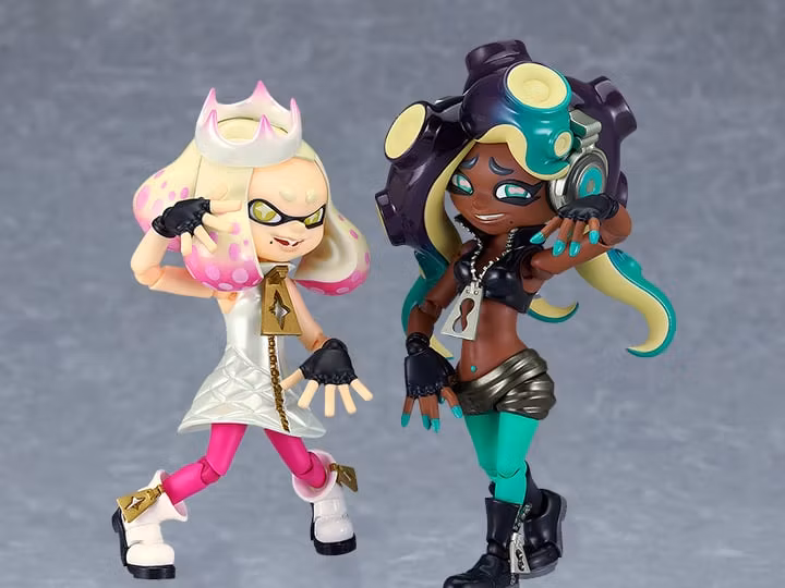 Splatoon Figma Off The Hook Two-Pack