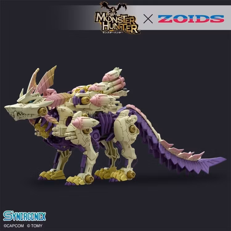 Zoids x Monster Hunter Synergenex Series Gatling Fox Mizutsune 1/35 Scale Model Kit