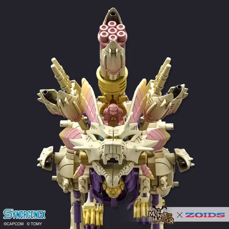 Zoids x Monster Hunter Synergenex Series Gatling Fox Mizutsune 1/35 Scale Model Kit