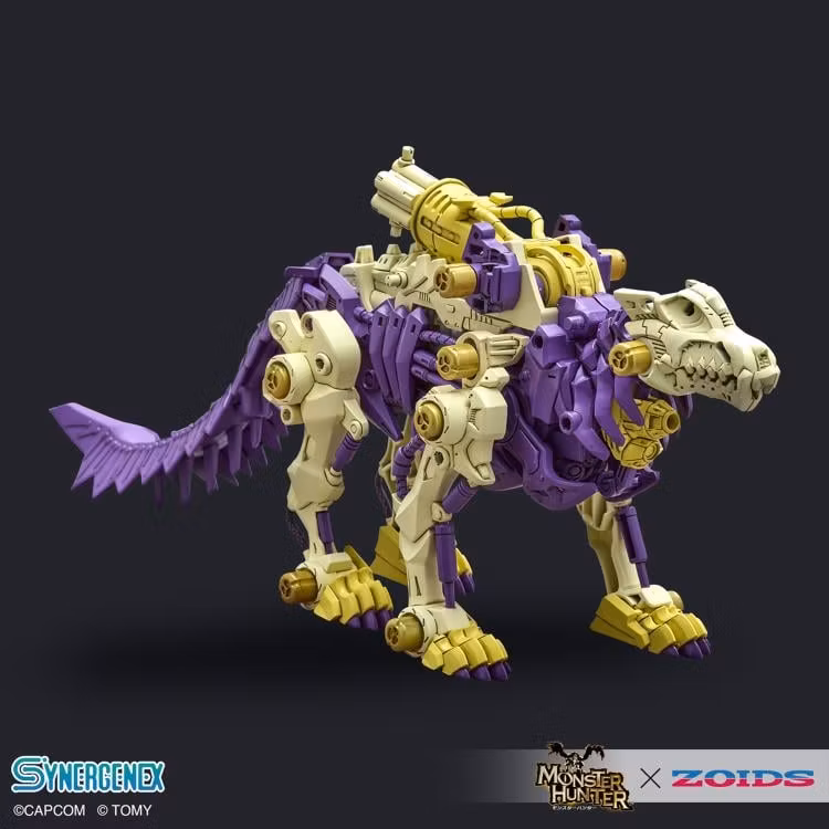 Zoids x Monster Hunter Synergenex Series Gatling Fox Mizutsune 1/35 Scale Model Kit